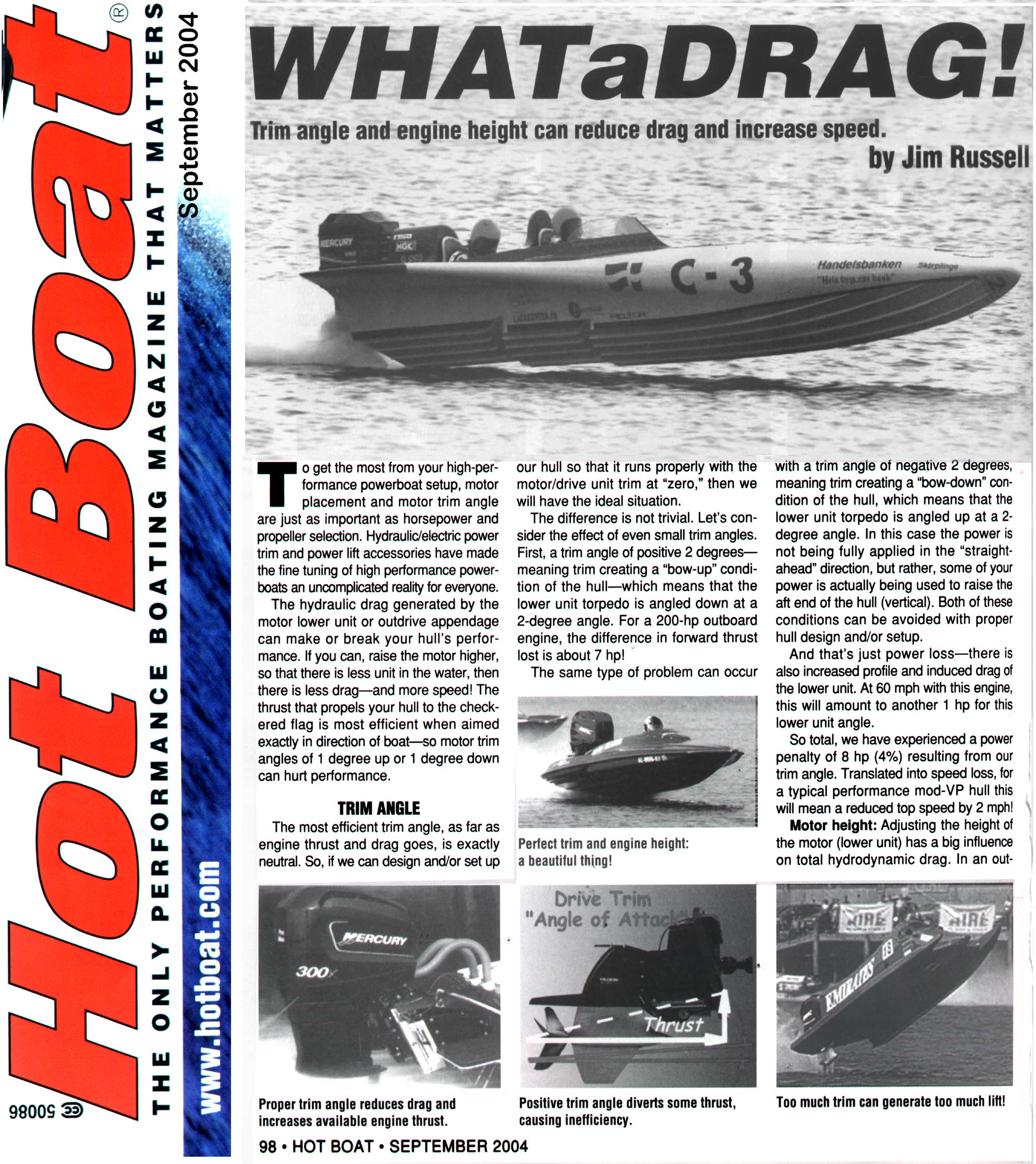 Hot Boat September 2004